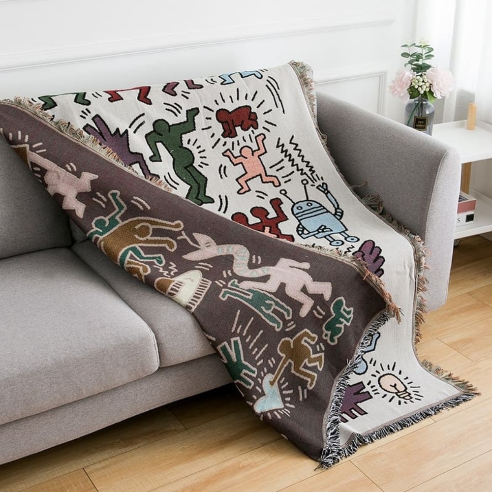 Keith Style NYC Art Home Blanket - Picture 3 of 4